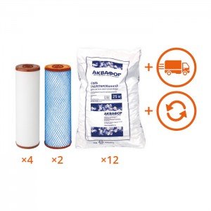 Обслуживание комплекта WaterBoss + Викинг (мутная вода) на 1 год