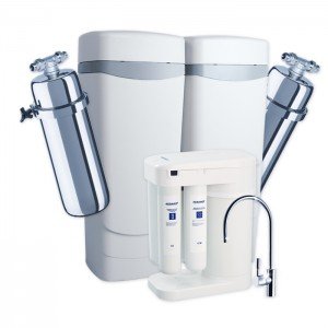 Умягчитель Аквафор WaterMax APQ + Викинг 2 шт. + Морион + Соль 2 мешка